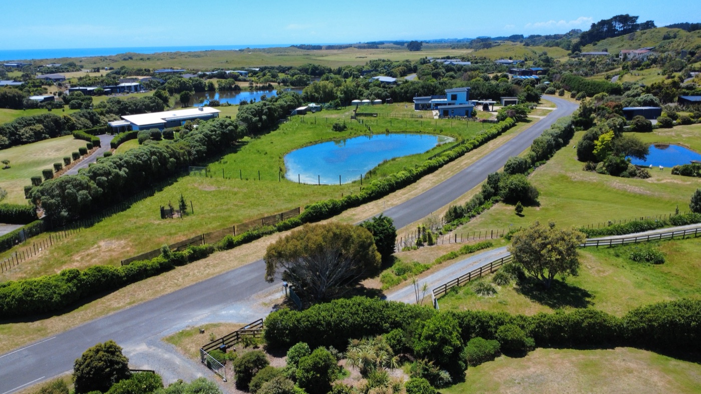 Aerial view of Peka Peka December 2025
